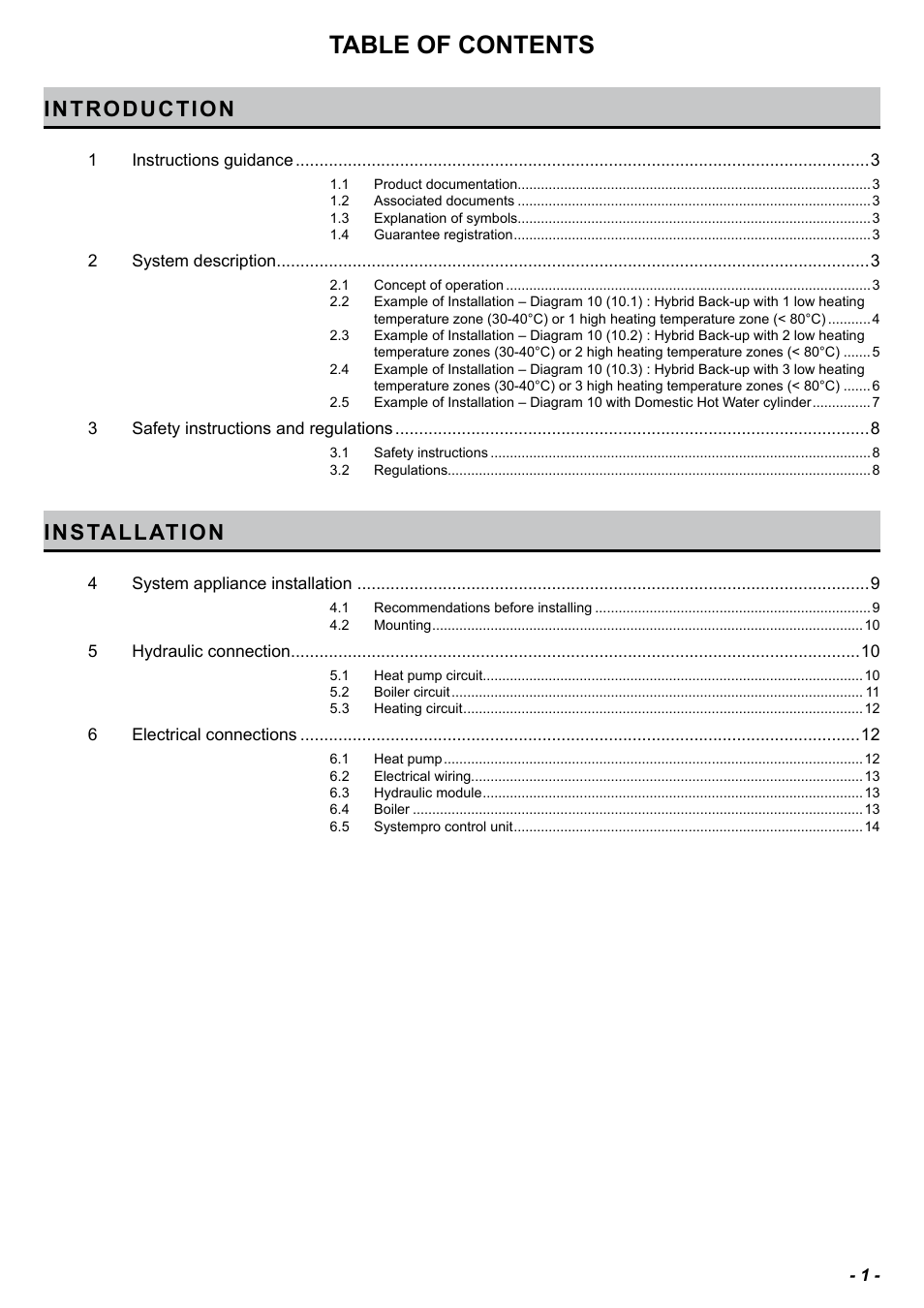 Glow-worm Clearly Hybrid - Back-up Module System User Manual | Page 3 / 40
