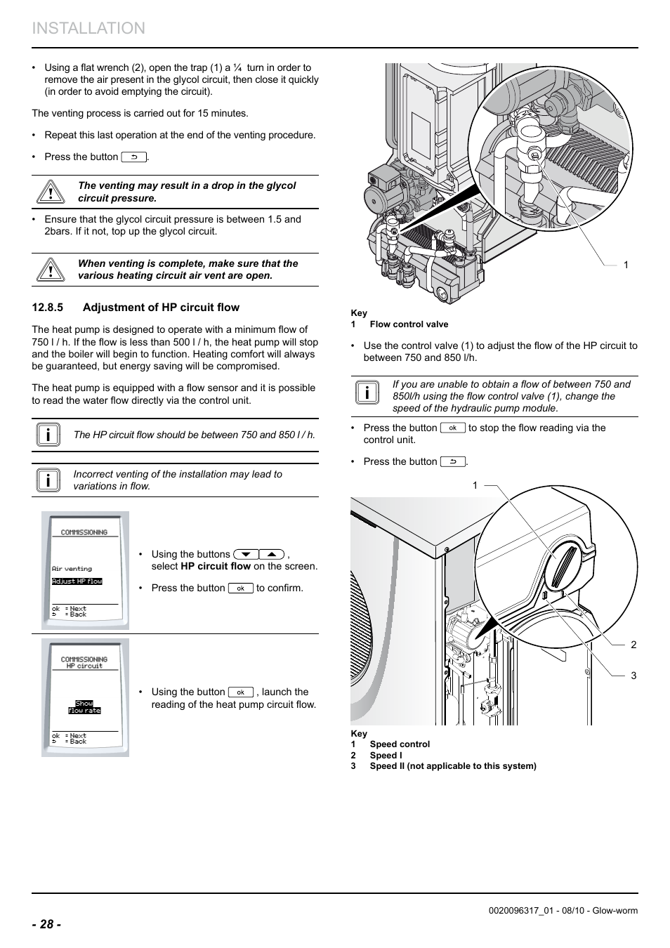 Installation | Glow-worm Clearly Hybrid - Back-up Module System User Manual | Page 30 / 40