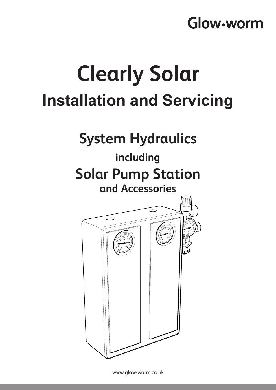 Glow-worm Clearly Solar System Hydraulics User Manual | 28 pages