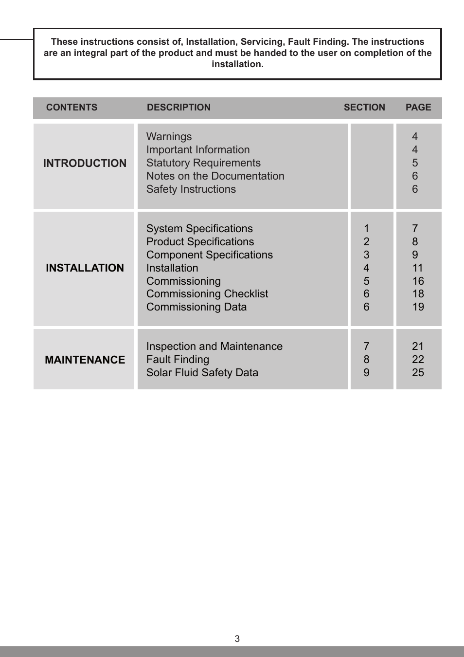 Glow-worm Clearly Solar System Hydraulics User Manual | Page 3 / 28