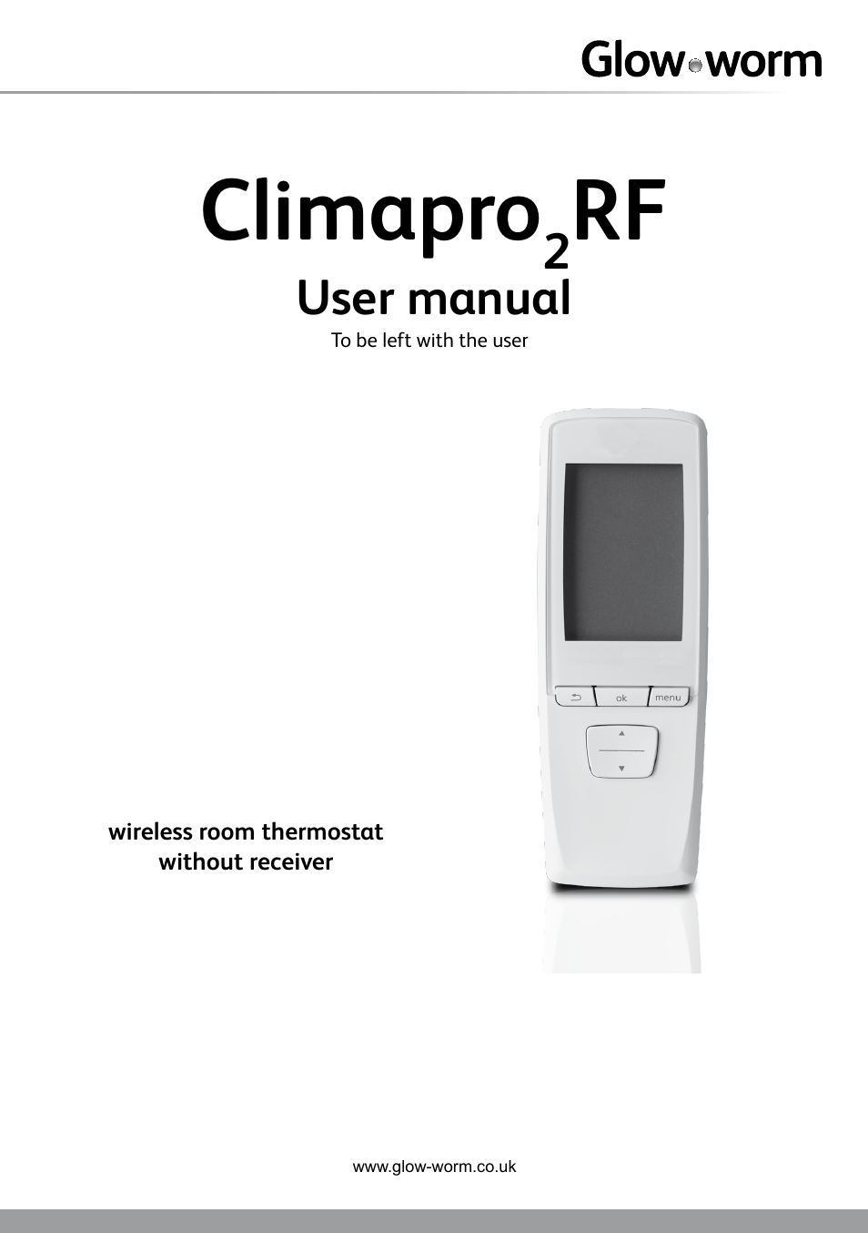 Glow-worm Climapro2 RF User Manual | 36 pages