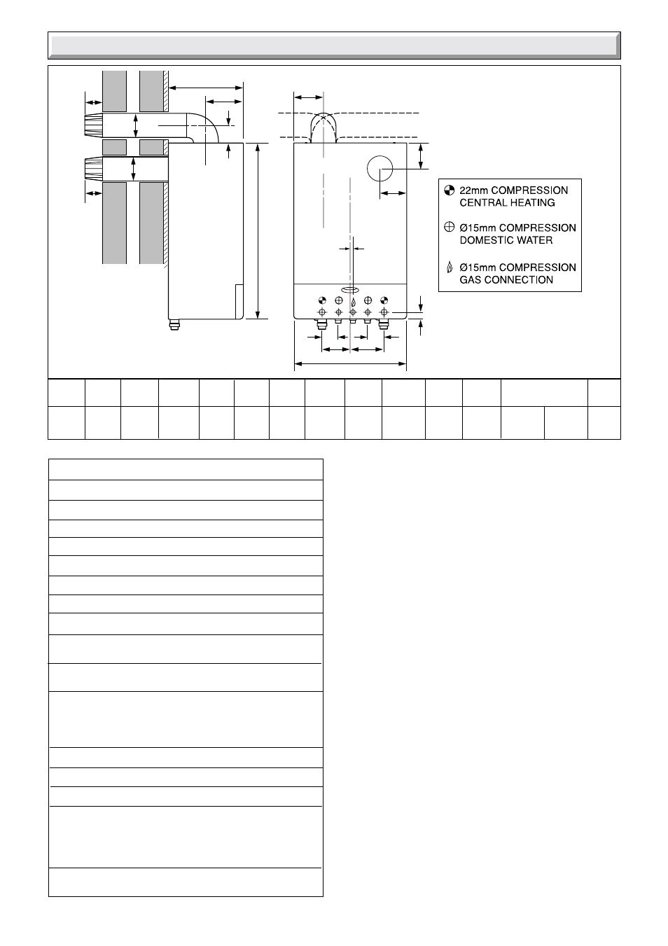 1 general data | Glow-worm Compact 100E User Manual | Page 7 / 44