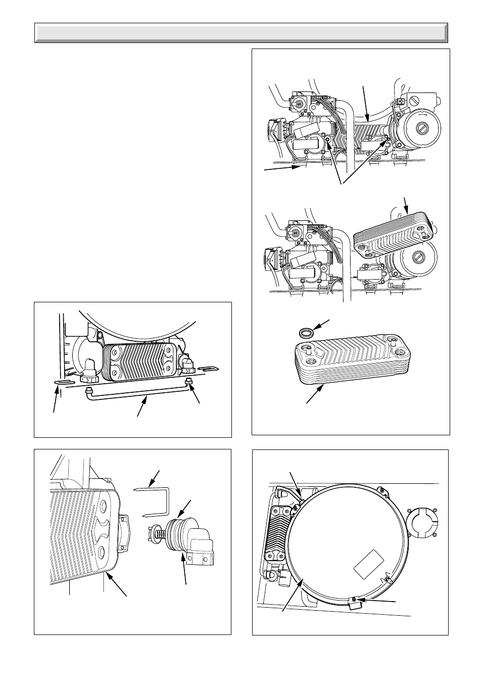14 replacement of parts | Glow-worm Compact 75E User Manual | Page 38 / 44