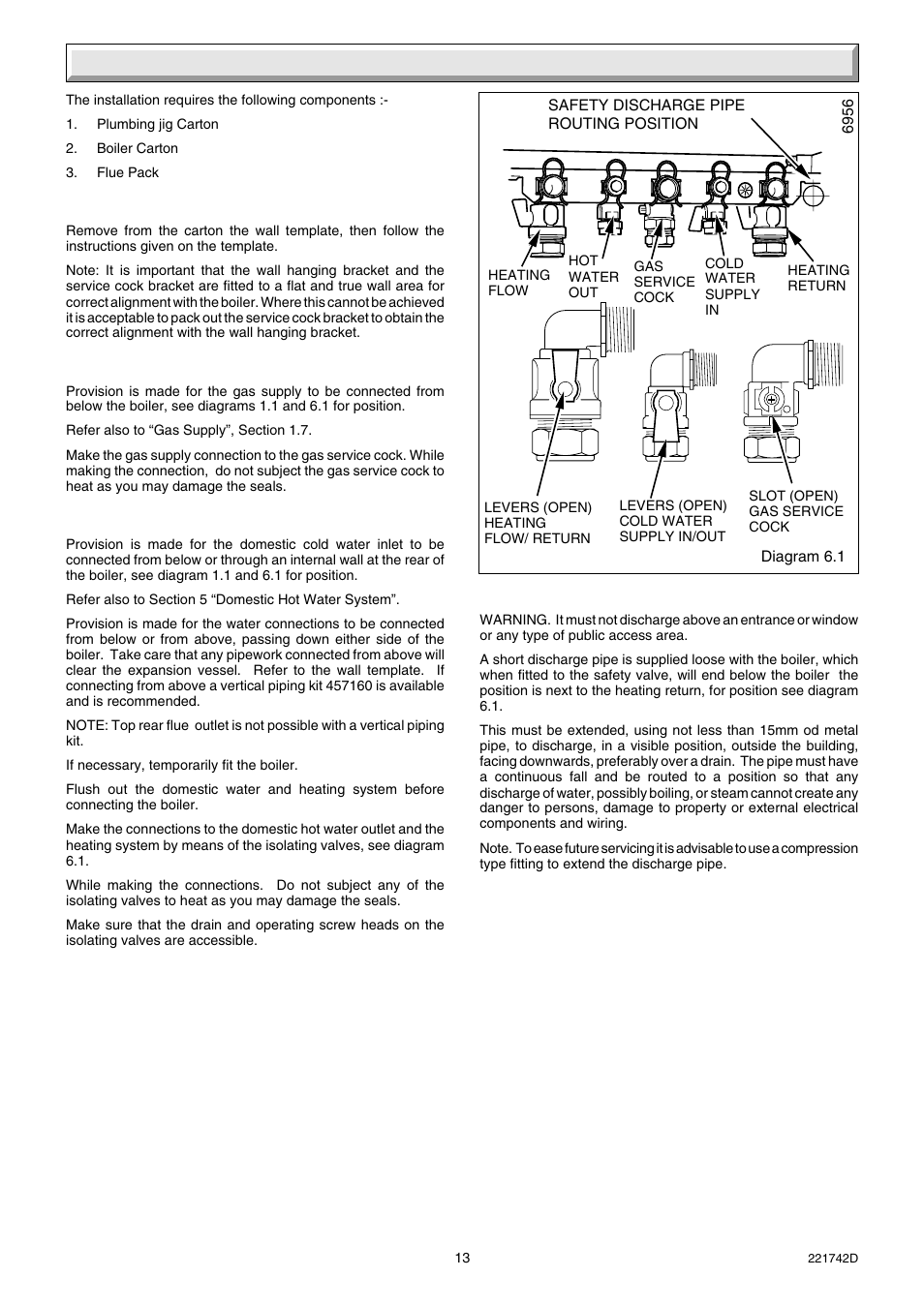 Glow-worm Compact 80E User Manual | Page 13 / 44