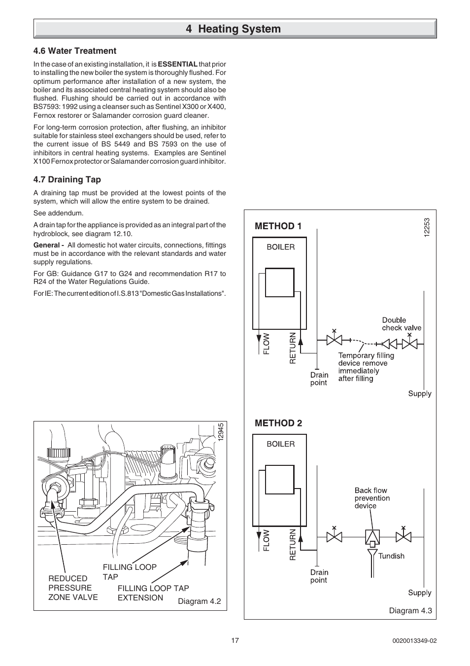 4 heating system | Glow-worm cxi and Gas Valve User Manual | Page 17 / 56