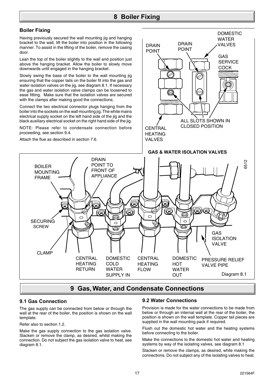 Glow-worm Energy Saver 80 - 100 and Gave Valve User Manual | Page 17 / 40