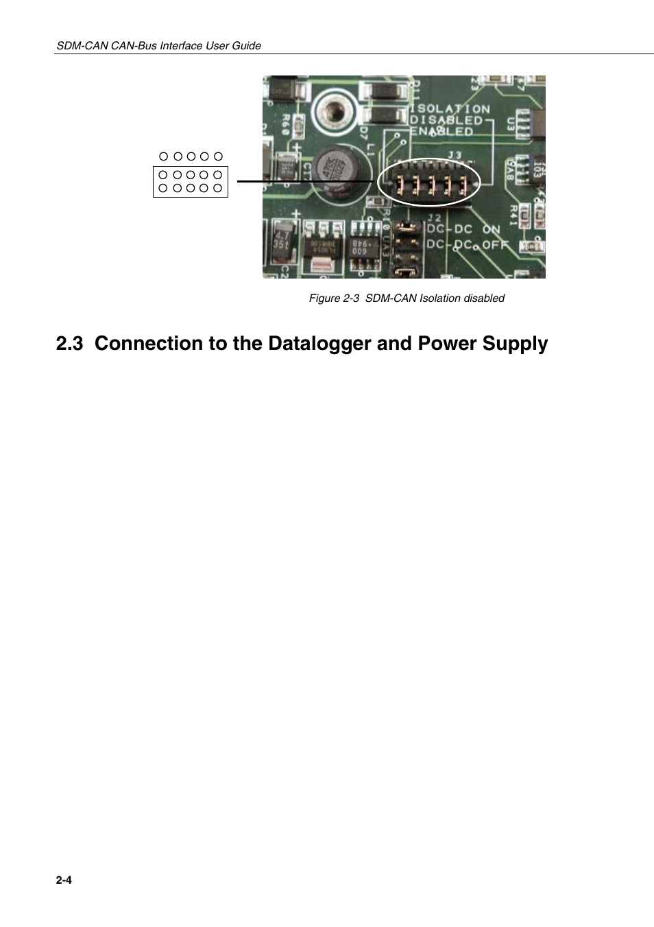 3 connection to the datalogger and power supply | Campbell Hausfeld SDM-CAN User Manual | Page 14 / 74