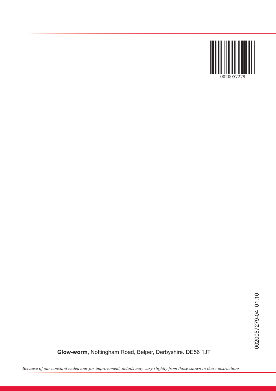 Glow-worm Flexicom hx User Manual | Page 60 / 60