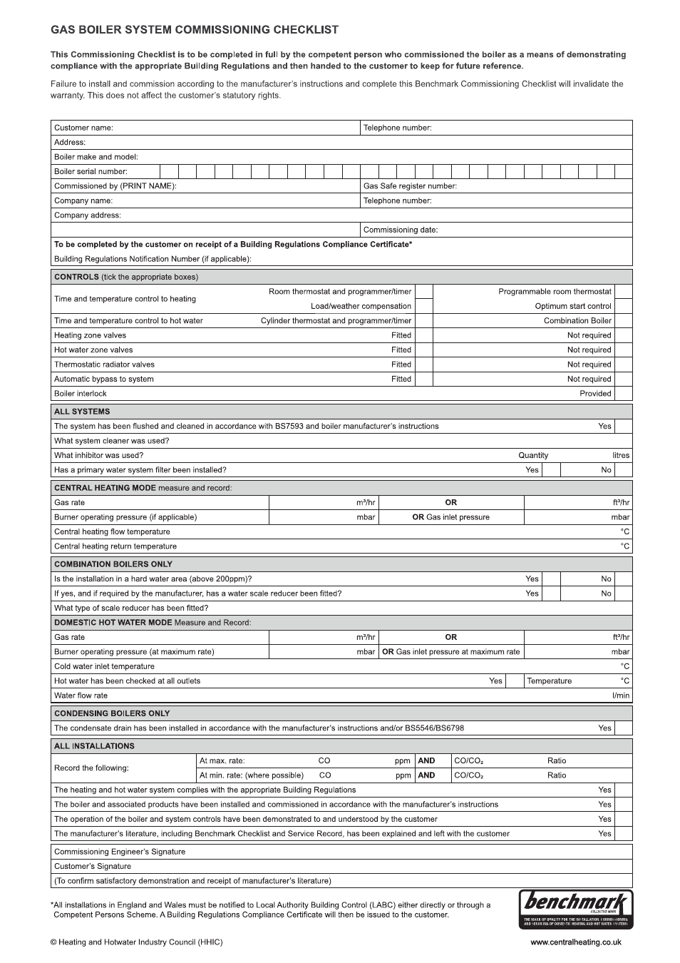 Glow-worm Flexicom sx User Manual | Page 47 / 52