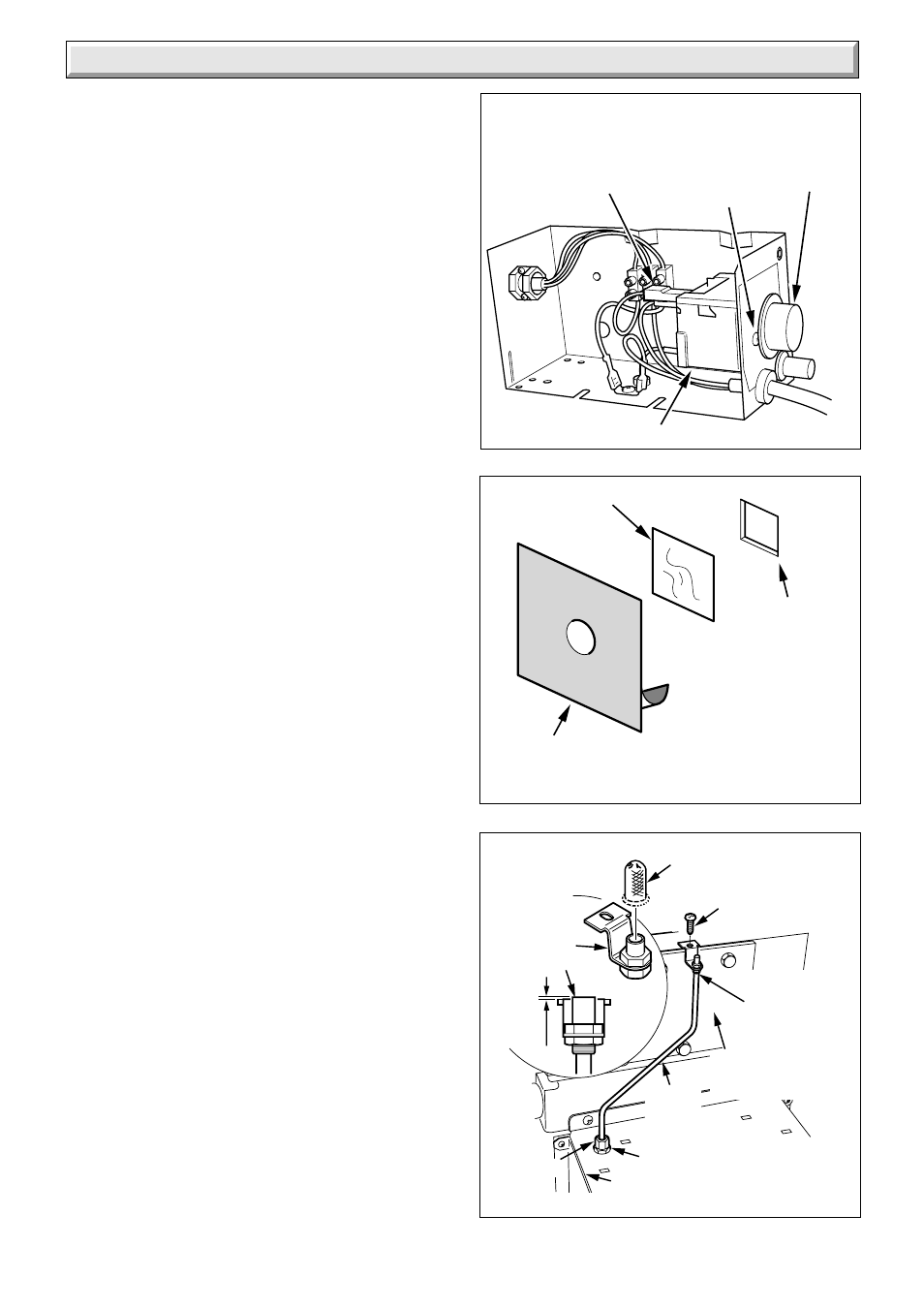 9 replacement of parts | Glow-worm 56-2 Back Boiler User Manual | Page 18 / 24