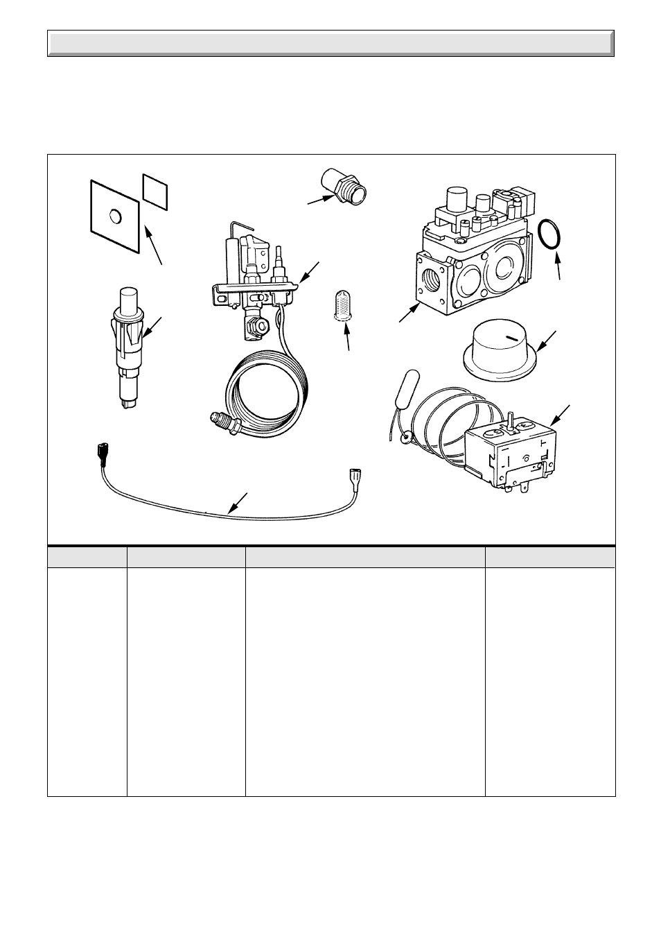 11 spare parts | Glow-worm 45/2 Back Boiler User Manual | Page 23 / 24