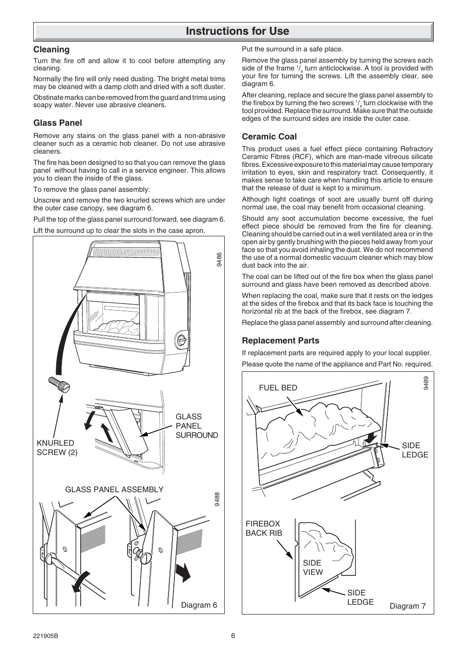 Instructions for use | Glow-worm Heartbeat 4 User Manual | Page 6 / 20