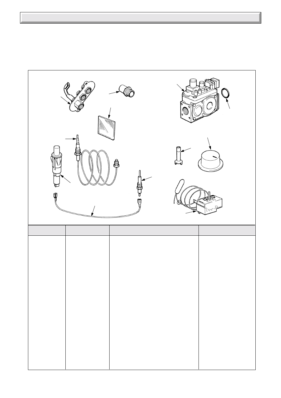 11 spare parts | Glow-worm Hideaway 120BF User Manual | Page 24 / 24