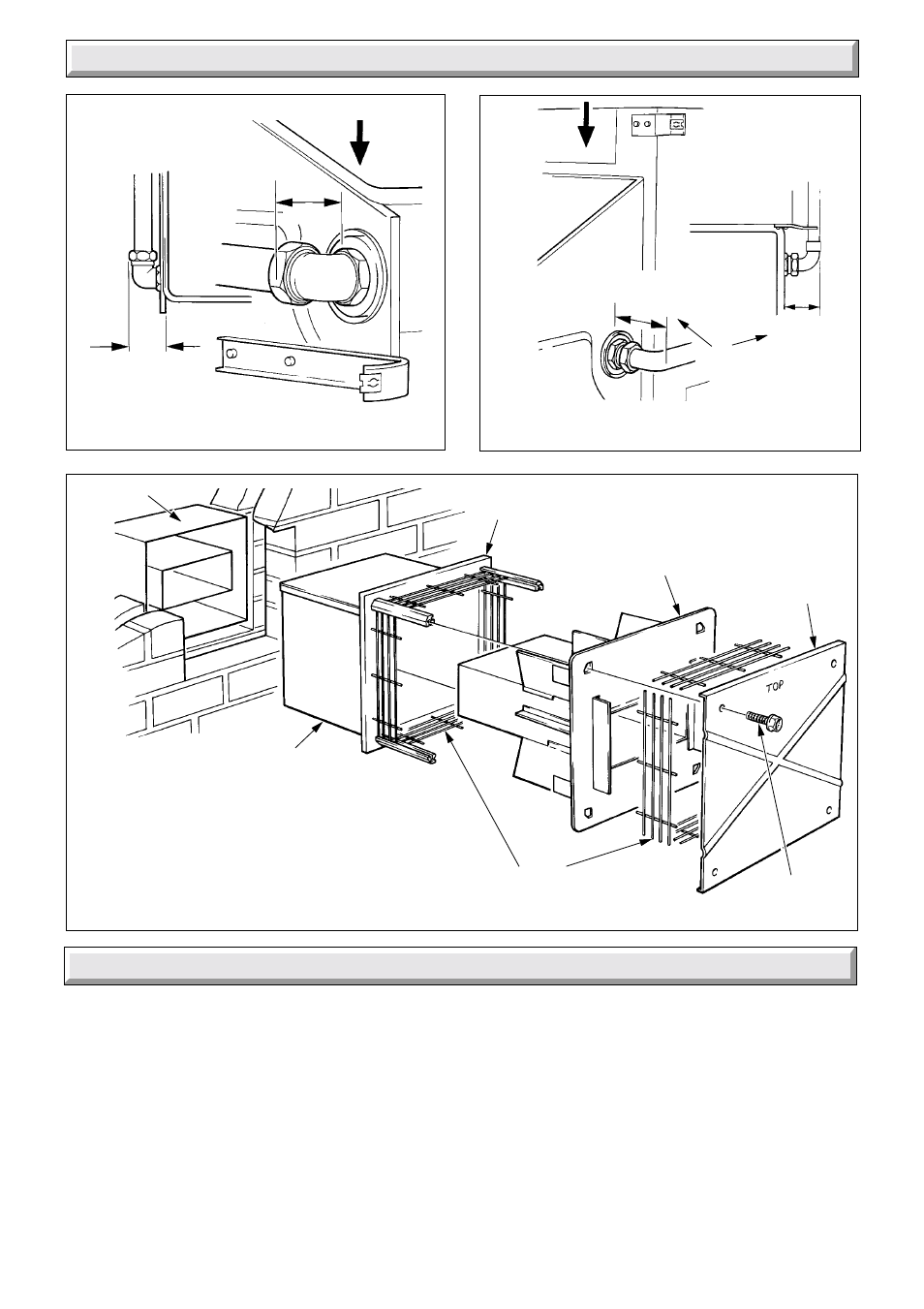 4 installation 5 casing location / fitting | Glow-worm Hideaway 100BF User Manual | Page 12 / 24