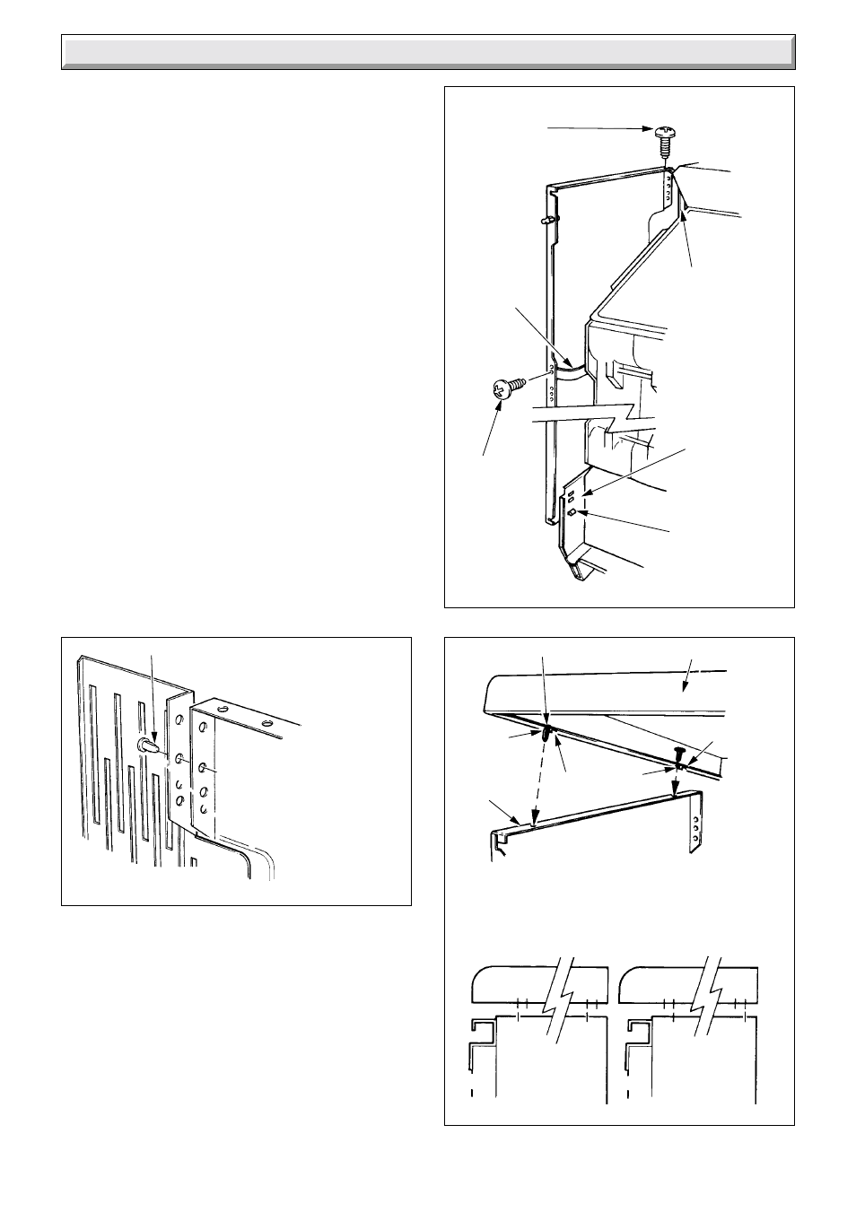 5 casing location / fitting | Glow-worm Hideaway 120CF User Manual | Page 11 / 24