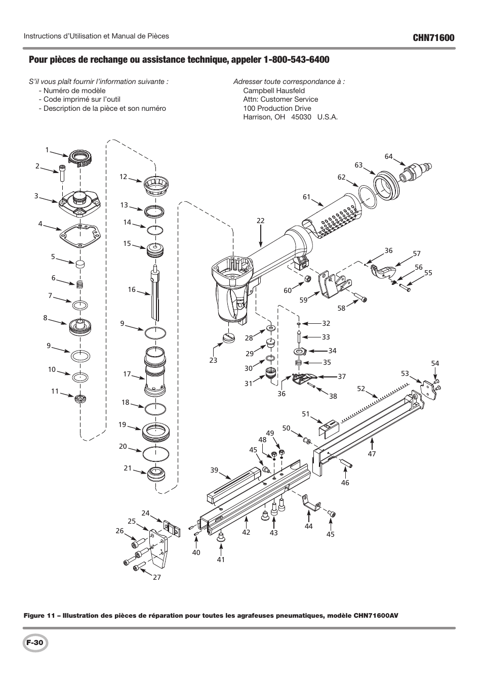 Campbell Hausfeld IN729800AV User Manual | Page 30 / 48