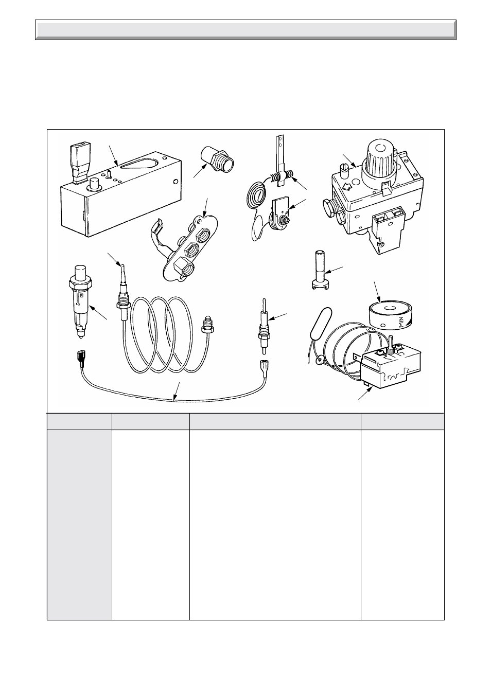 11 spare parts | Glow-worm Hideaway 50CF User Manual | Page 24 / 24