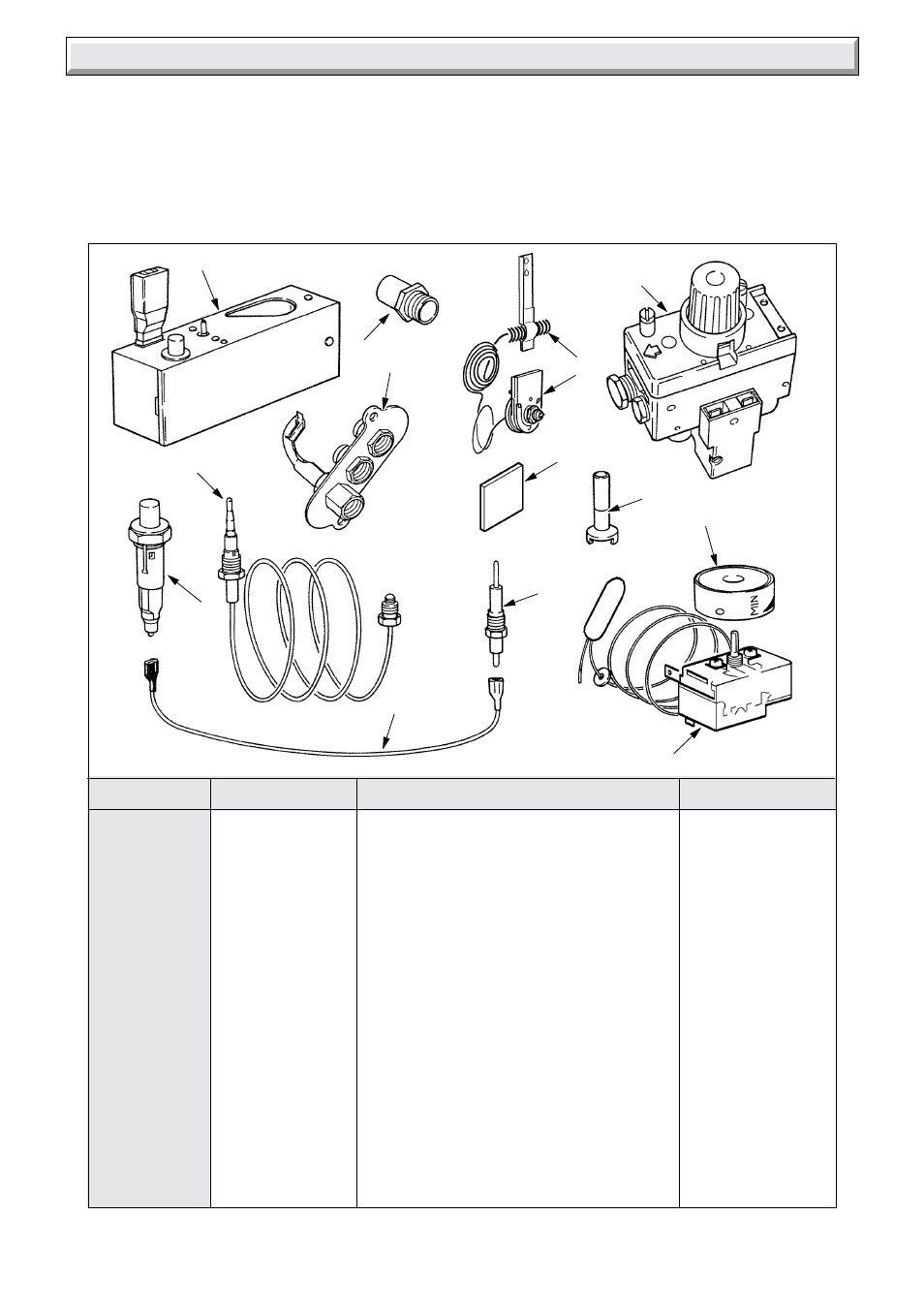 11 spare parts | Glow-worm Hideaway 60CF User Manual | Page 24 / 24