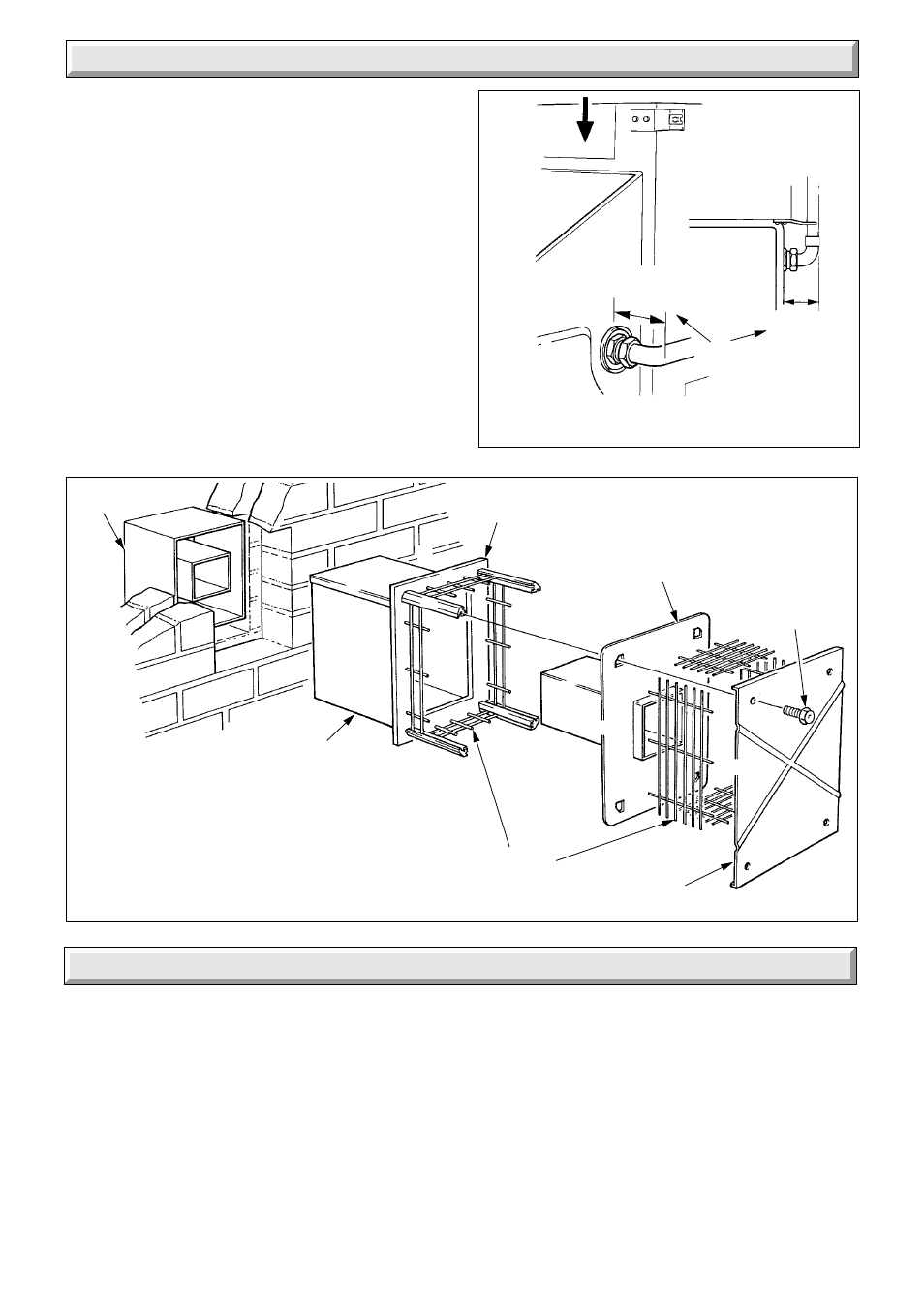 4 installation 5 casing location / fitting | Glow-worm Hideaway 60BF User Manual | Page 12 / 24