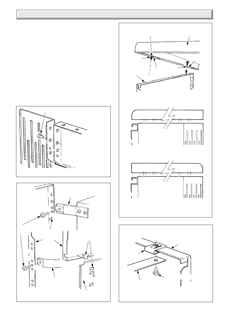 5 casing location / fitting | Glow-worm Hideaway 60BF User Manual | Page 13 / 24