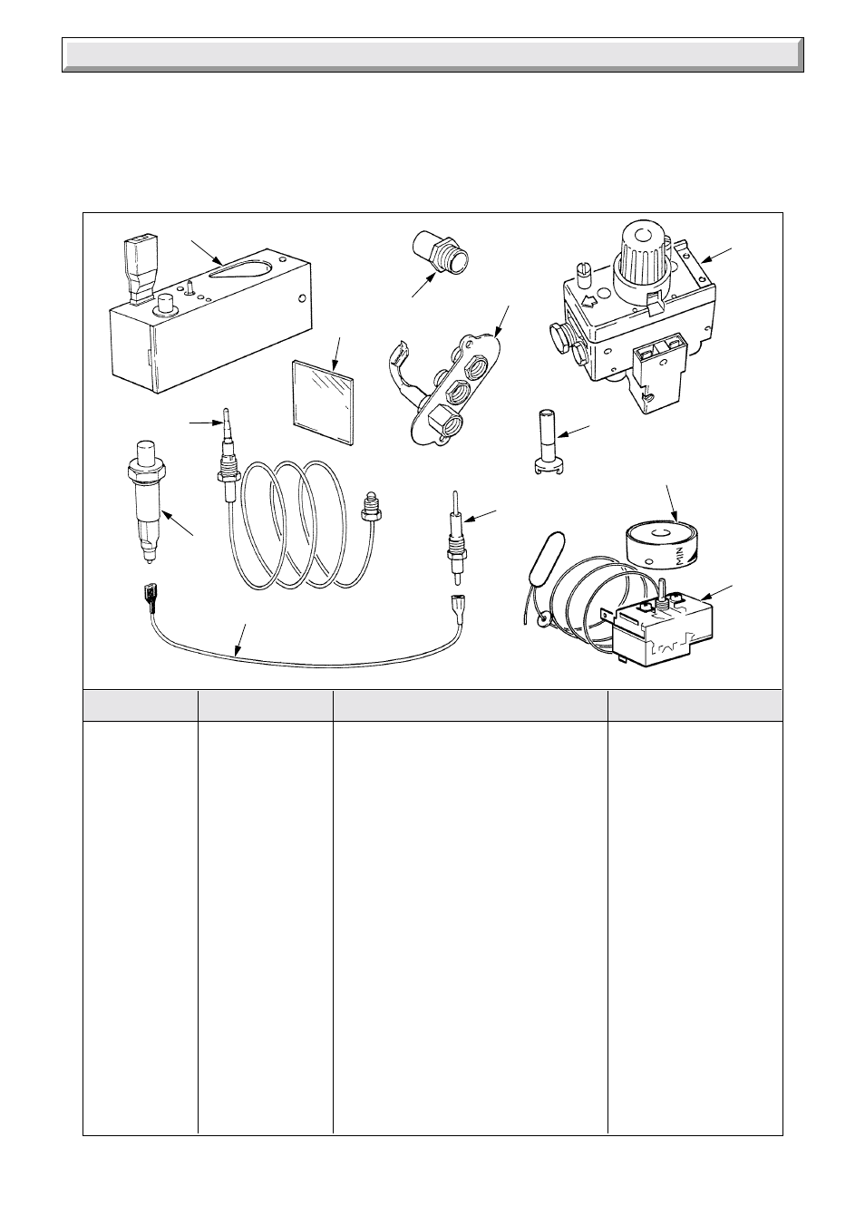 11 spare parts | Glow-worm Hideaway 60BF User Manual | Page 24 / 24