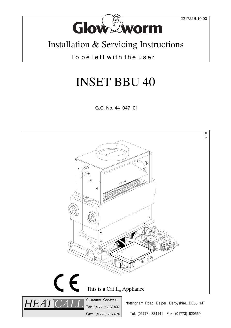Glow-worm Inset 40BBU User Manual | 28 pages