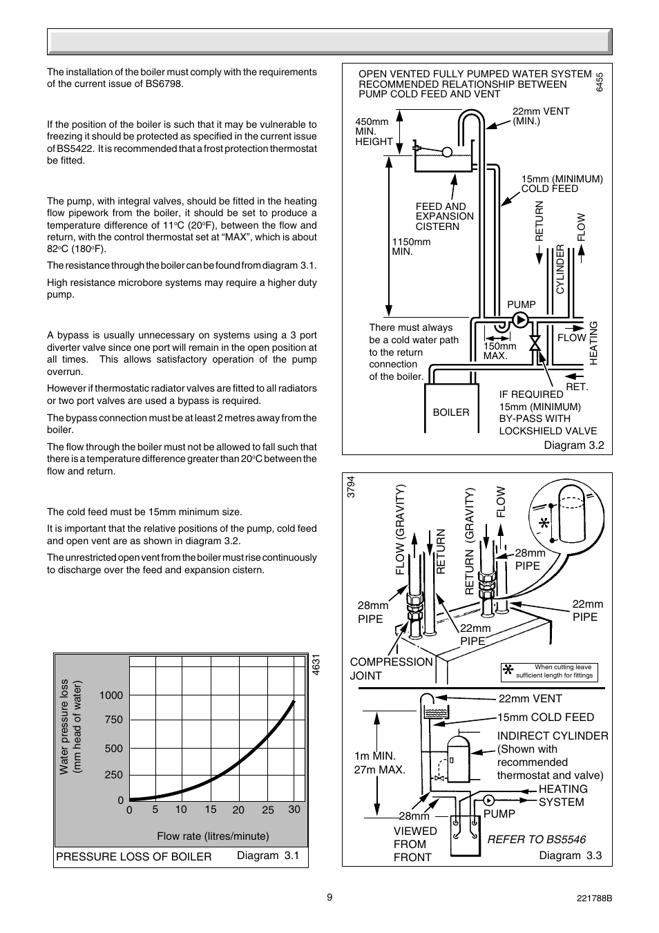 3 water systems | Glow-worm Ultimate 30BF User Manual | Page 9 / 28