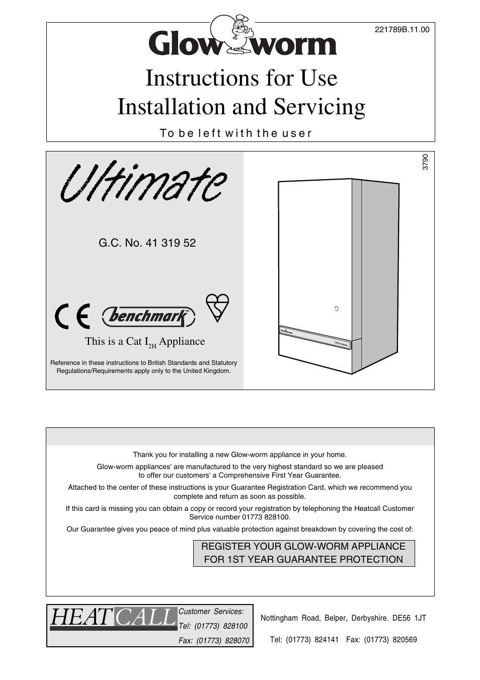 Glow-worm Ultimate 40BF User Manual | 28 pages