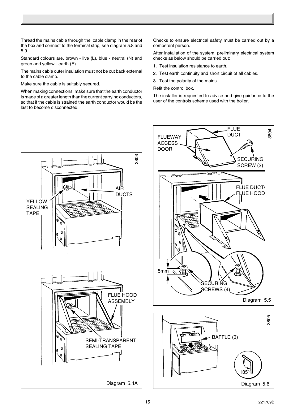 5 boiler installation | Glow-worm Ultimate 40BF User Manual | Page 15 / 28