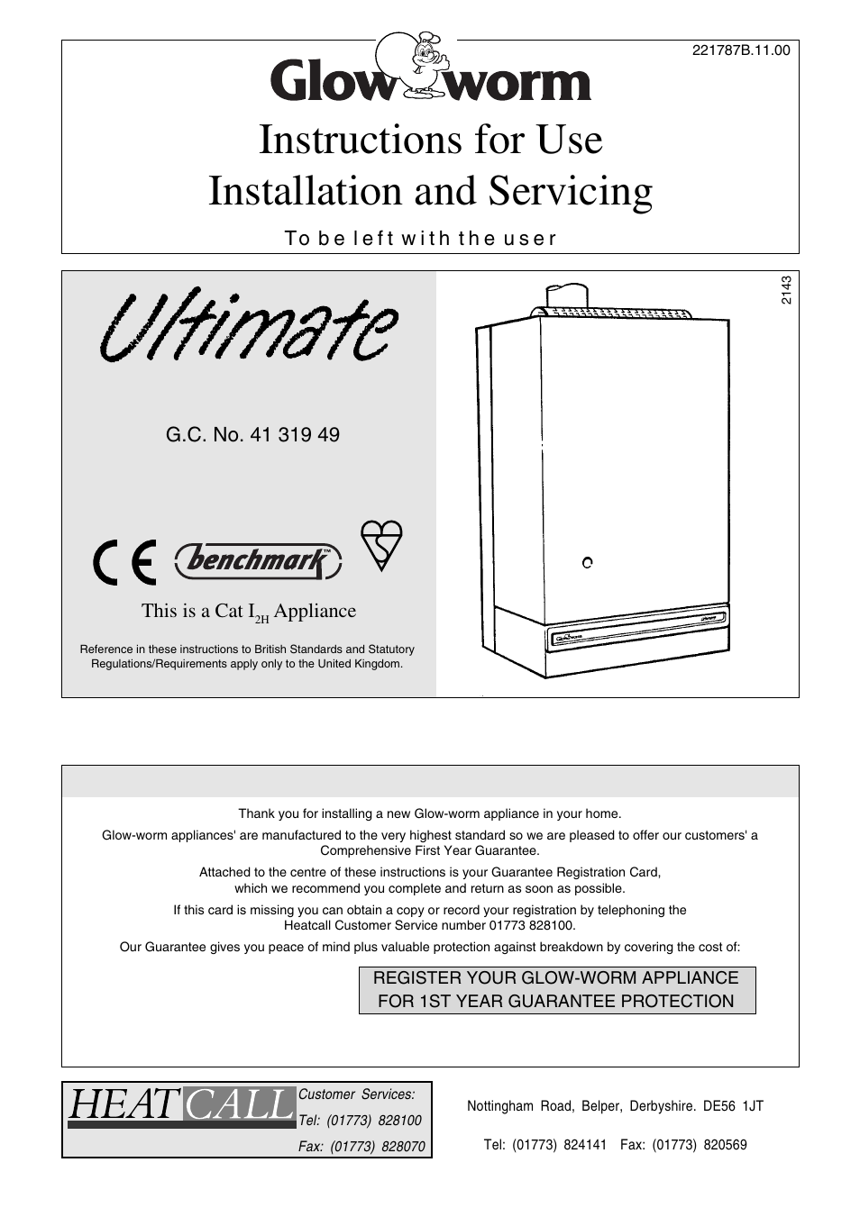 Glow-worm Ultimate 50CF User Manual | 20 pages