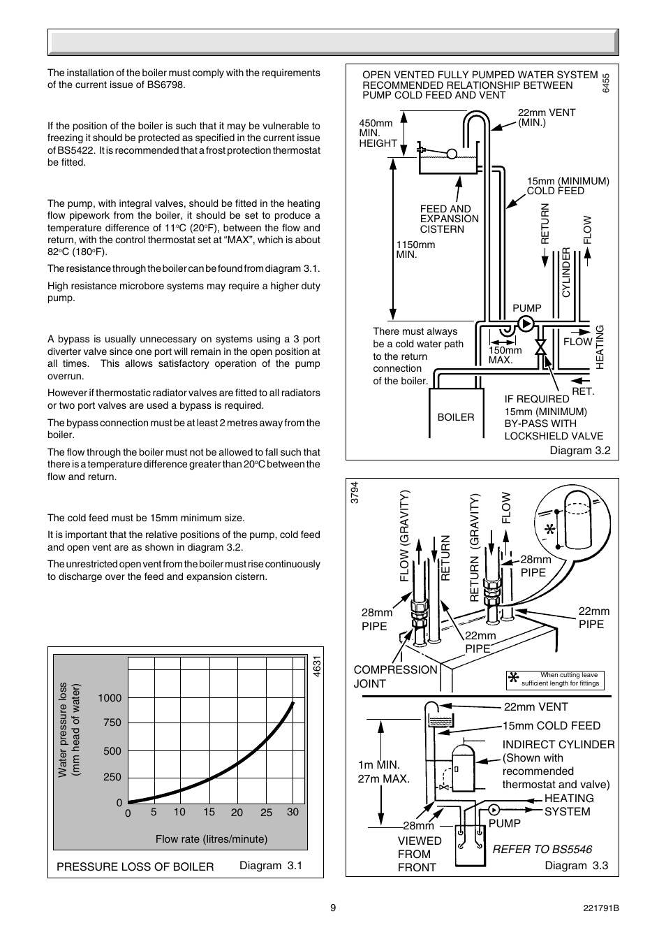 3 water systems | Glow-worm Ultimate 60BF User Manual | Page 9 / 28