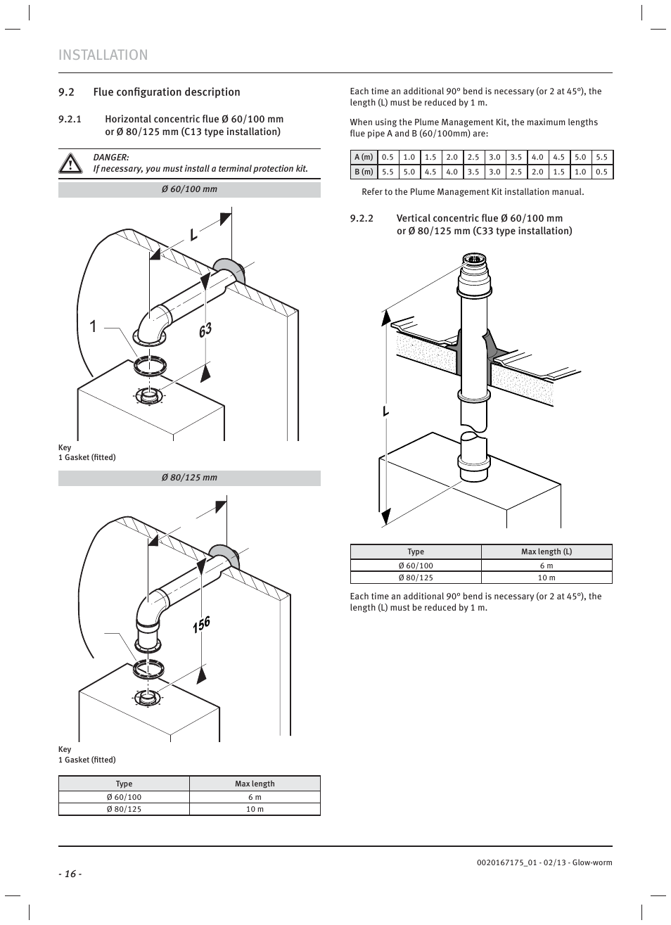 Installation | Glow-worm Ultimate c User Manual | Page 18 / 56