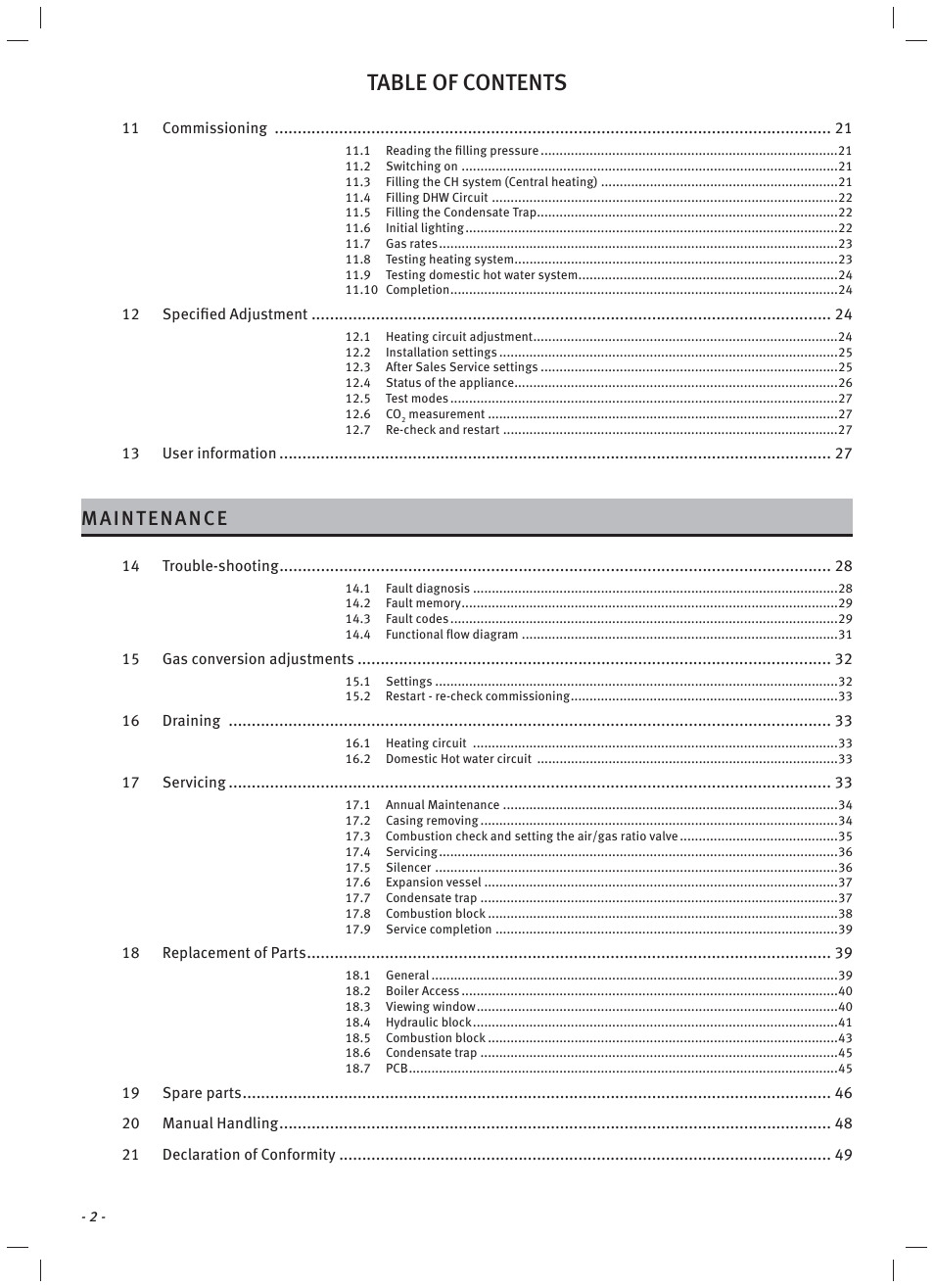 Glow-worm Ultimate c User Manual | Page 4 / 56