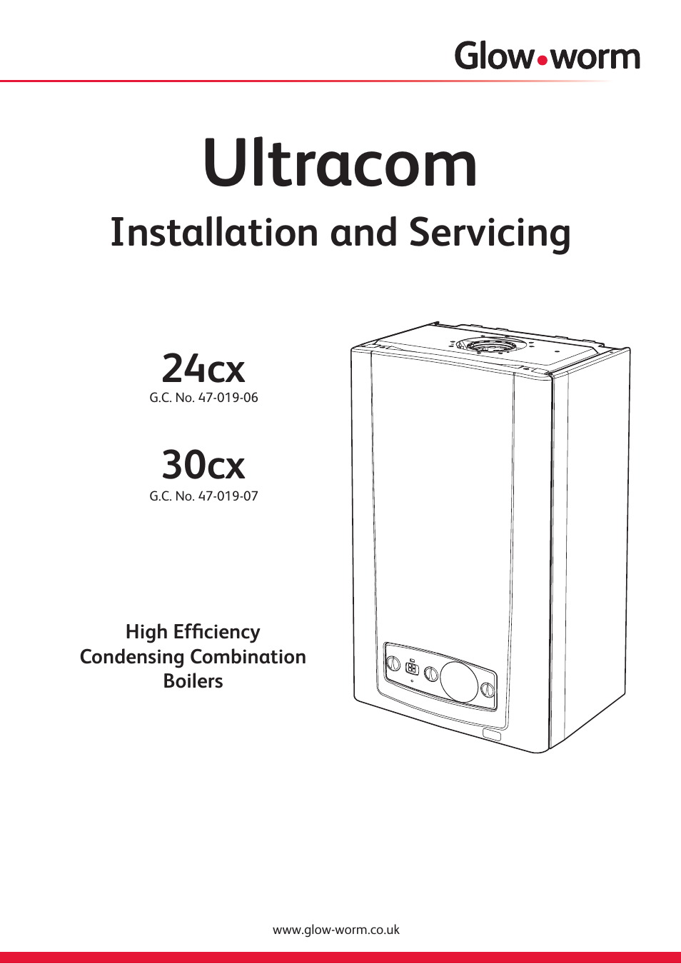 Glow-worm Ultracom cx User Manual | 68 pages