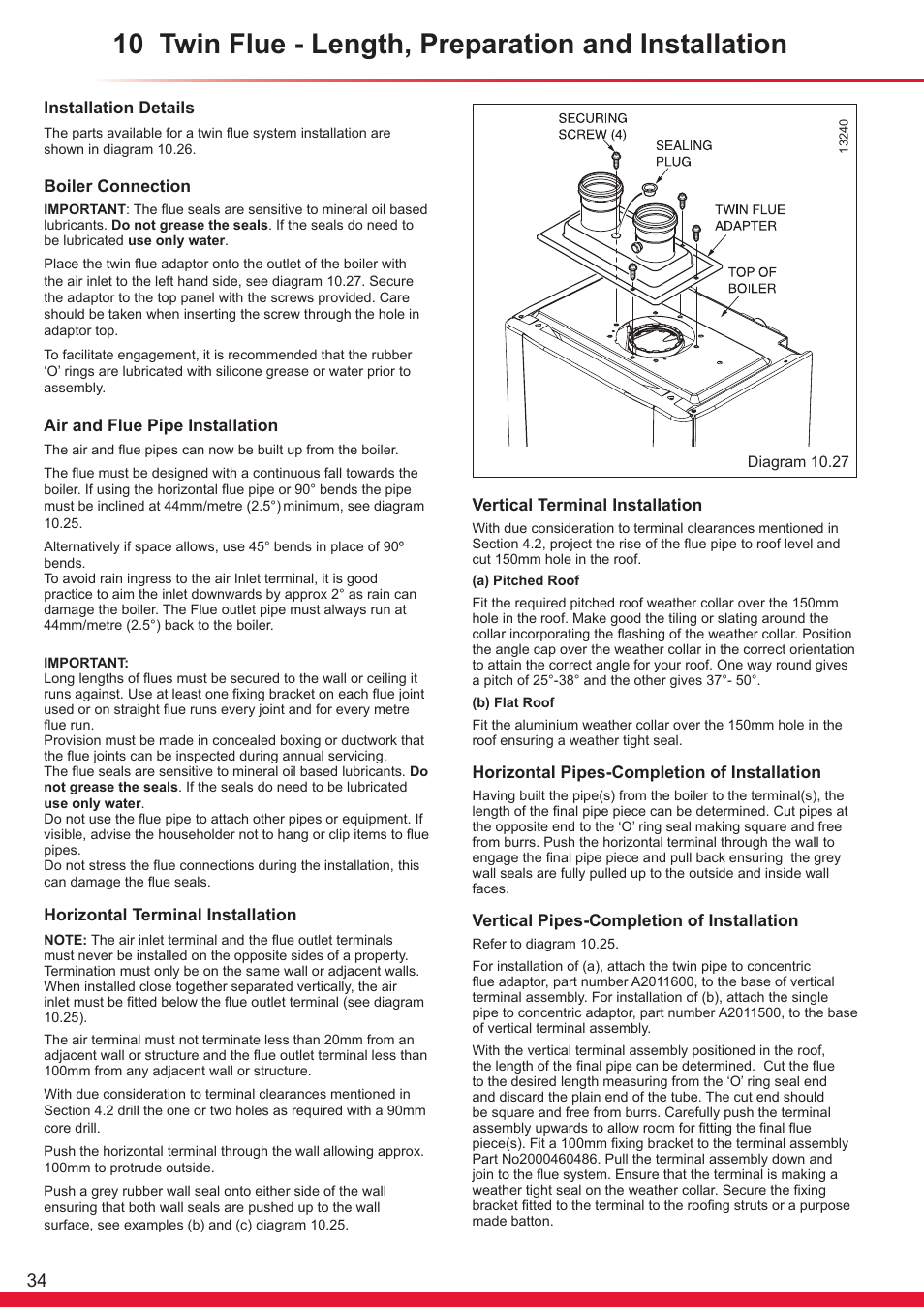 Glow-worm Ultracom cx User Manual | Page 34 / 68