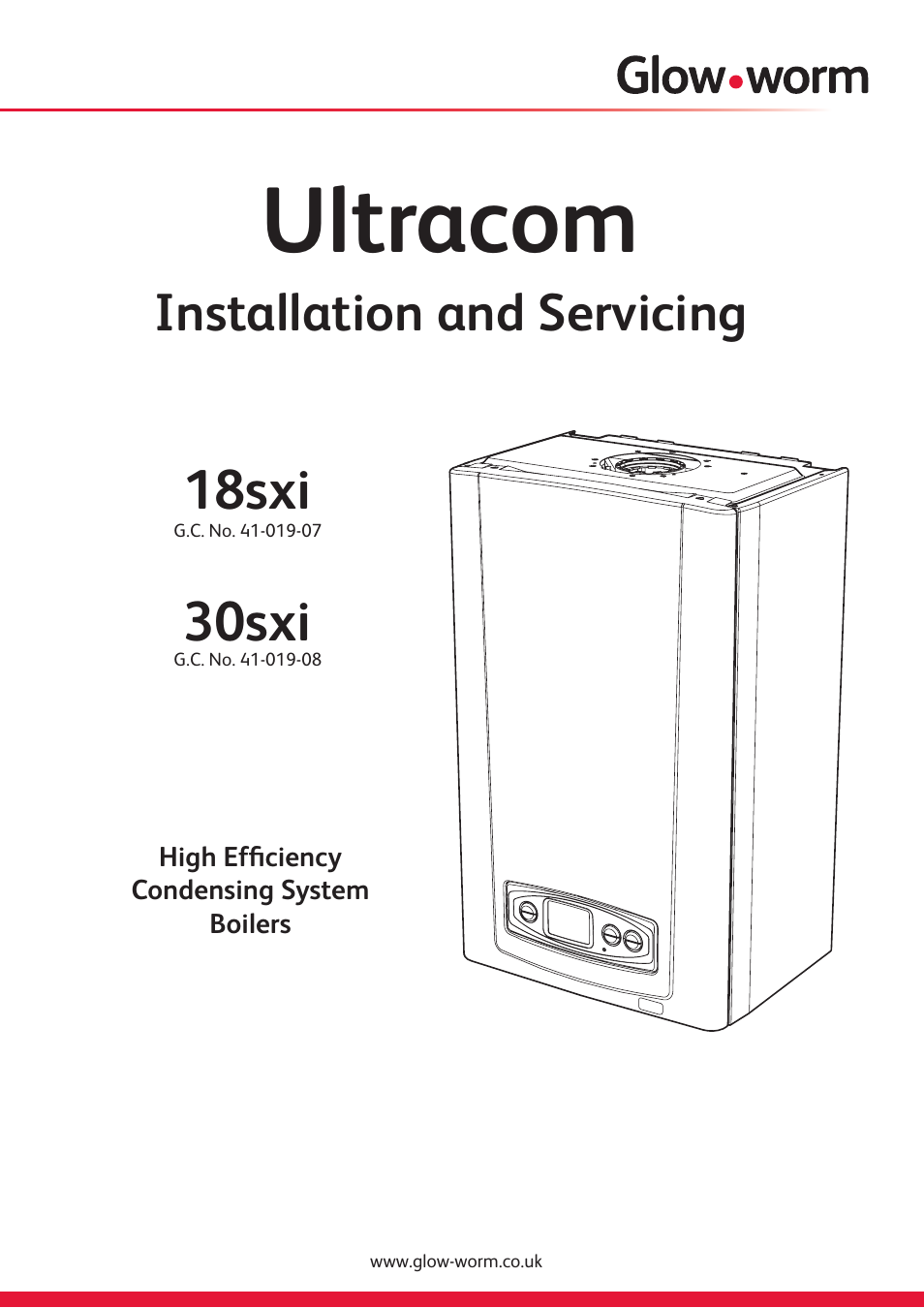 Glow-worm Ultracom sxi User Manual | 64 pages