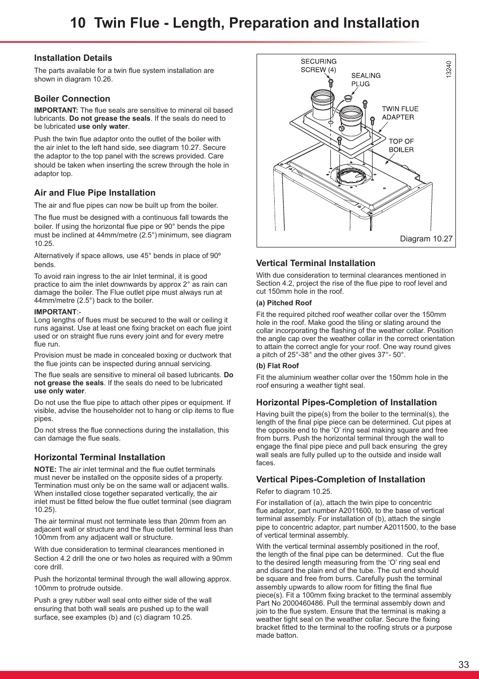 Glow-worm Ultracom sxi User Manual | Page 33 / 64