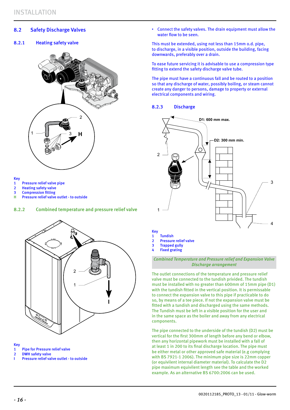 Installation | Glow-worm Ultracom2 35 Store User Manual | Page 18 / 68