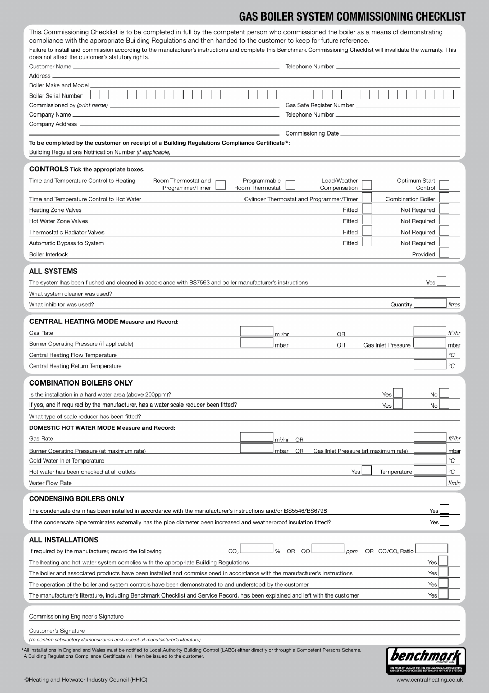 Glow-worm Ultracom2 35 Store User Manual | Page 65 / 68
