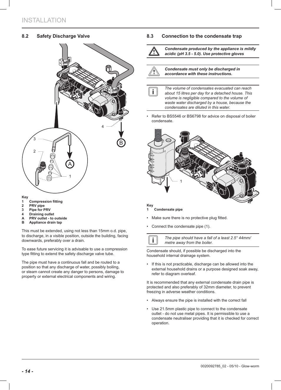 Installation | Glow-worm Ultracom2 sxi User Manual | Page 16 / 60