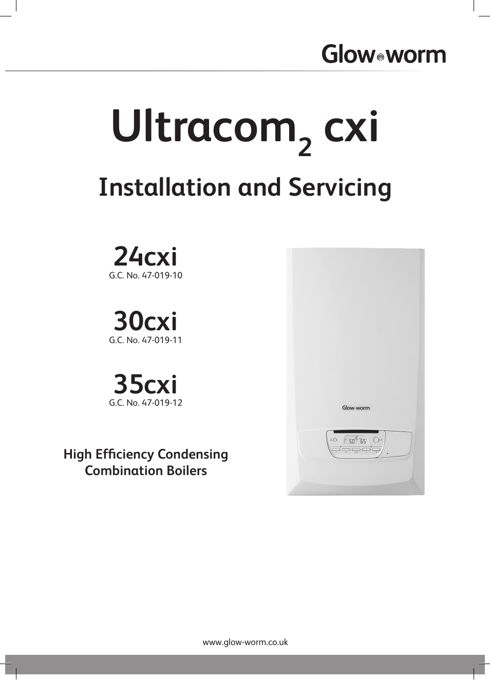 Glow-worm Ultracom2 cxi User Manual | 64 pages