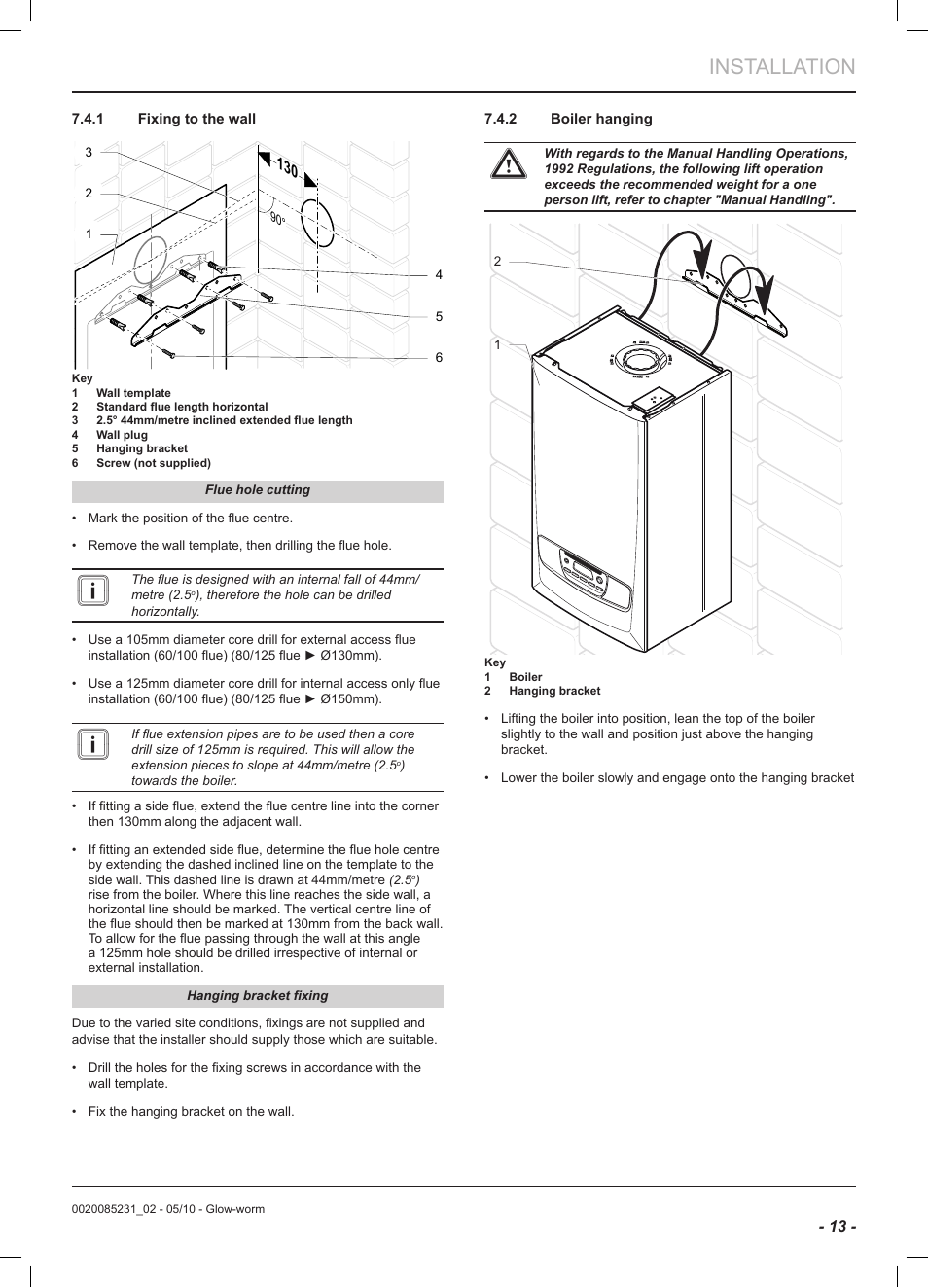 Installation | Glow-worm Ultracom2 cxi User Manual | Page 15 / 64
