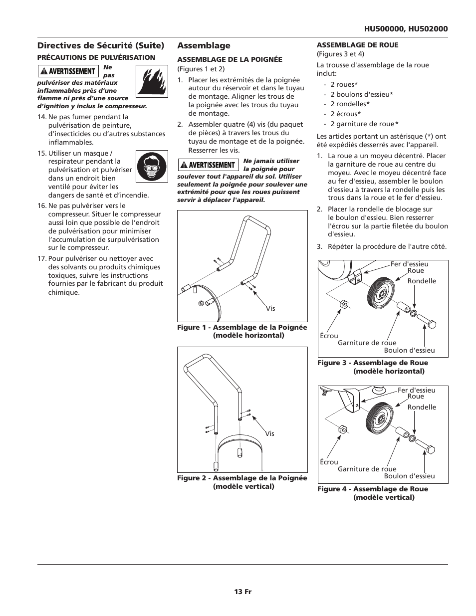 Campbell Hausfeld HU500000 User Manual | Page 13 / 32