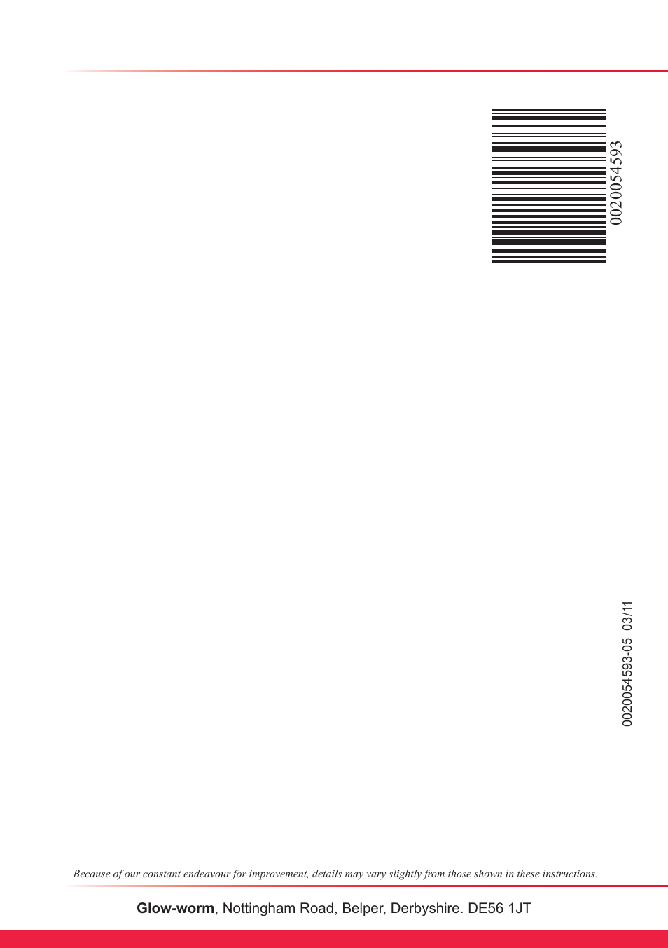 Glow-worm Ultrapower sxi User Manual | Page 24 / 24