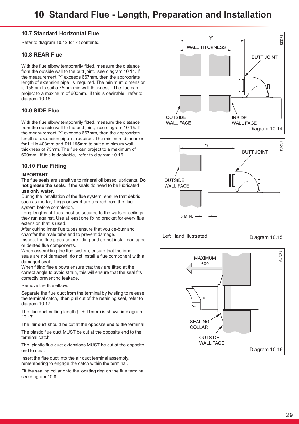 Glow-worm Ultrapower sxi Range User Manual | Page 29 / 72