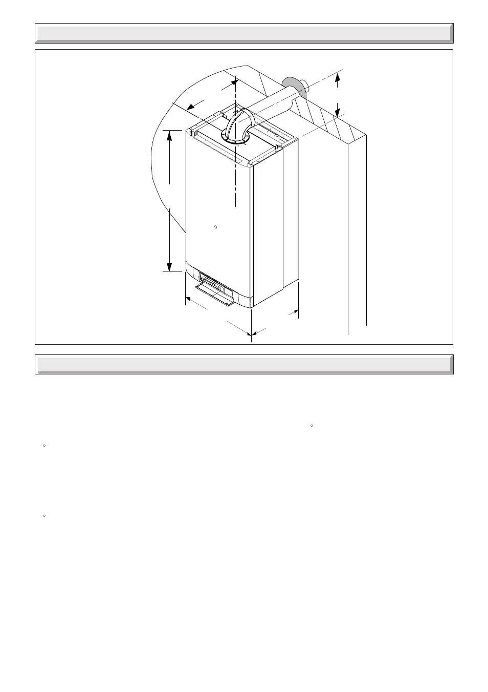 2 dimensions 3 heating system design | Glow-worm Xtrafast 96-120 User Manual | Page 9 / 40