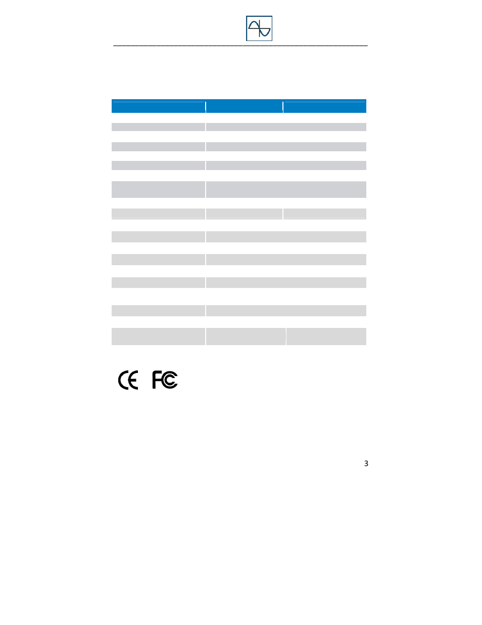 3 2.0 specifications | Go Power! GP-SW1000 User Manual | Page 3 / 24