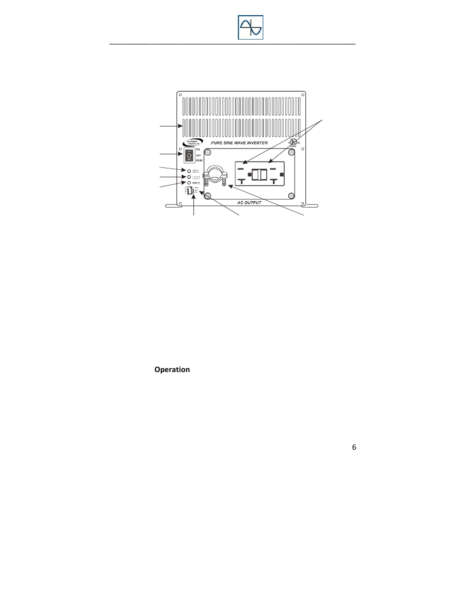 Go Power! GP-SW1000 User Manual | Page 6 / 24