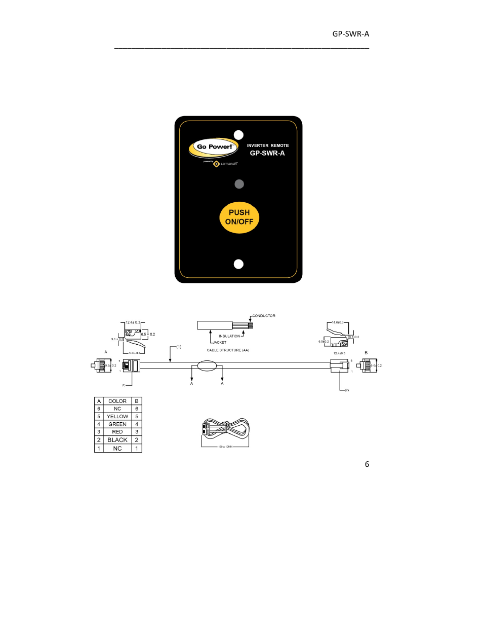 Go Power! GP-SWR-A User Manual | Page 6 / 8