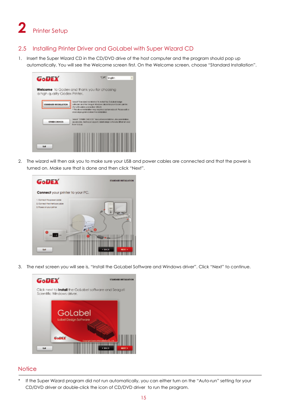 GoDEX RT200 series User Manual | Page 19 / 52